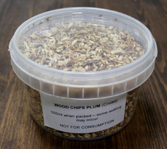 Щепа для окуривателя Слива (500 мл)